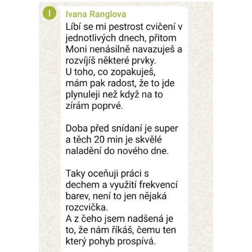 Cchikung RESTART pro imunitu - Monika Šindlerová